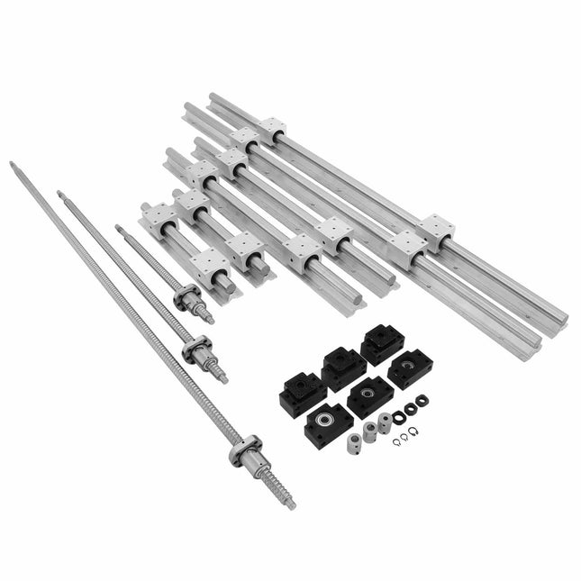 Kreipiamasis bėgis SBR20; 300, 600, 1000mm 2vnt