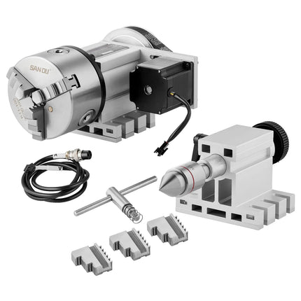 Tekinimo staklių griebtuvas Vevor K11–100 mm
