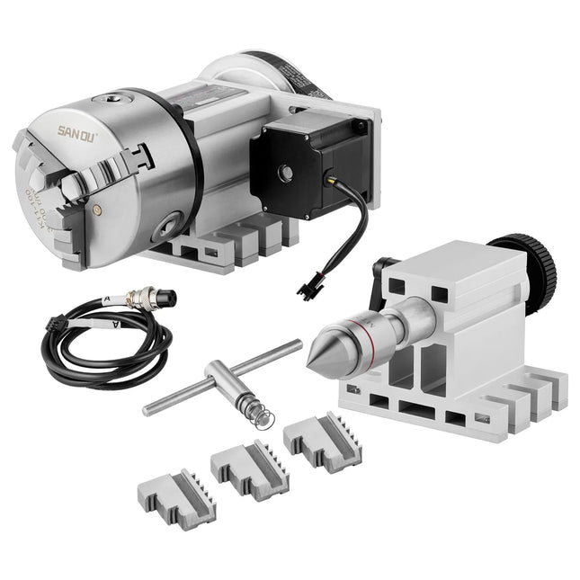 Tekinimo staklių griebtuvas Vevor K11–100 mm