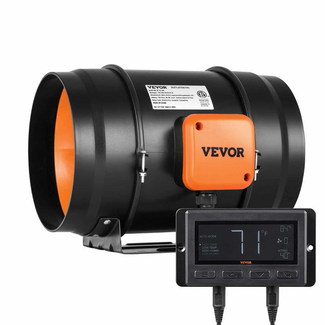 Kanalinis ventiliatorius Vevor 200 mm, 68W