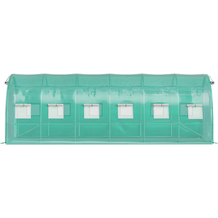 Šiltnamis Vevor VV-TG-12107, 6x3x2,1 m, žalia