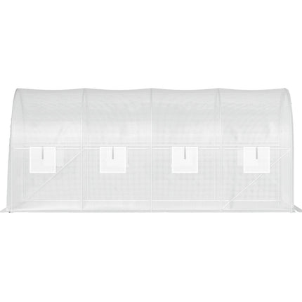 Šiltnamis Vevor VV-TG-1577, 4,5x2,1x2,1 m, balta