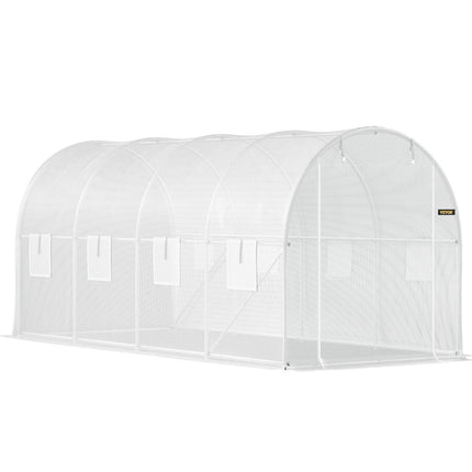 Šiltnamis Vevor VV-TG-1577, 4,5x2,1x2,1 m, balta