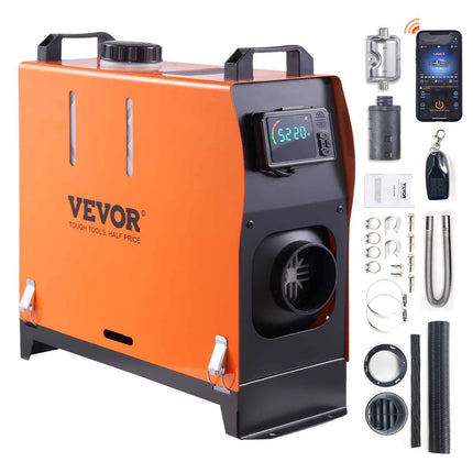 Dyzelinis 12V oro šildytuvas Vevor XMZ-D1 8kW