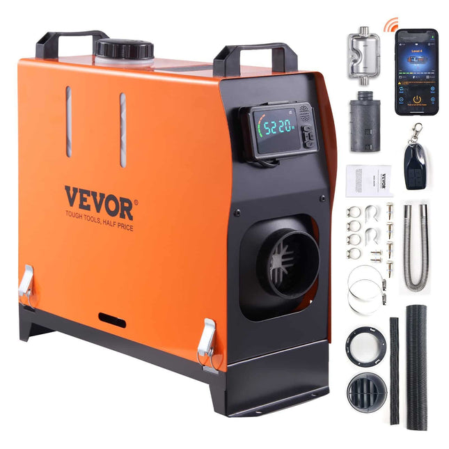 Dyzelinis 12V oro šildytuvas Vevor XMZ-D1 8kW
