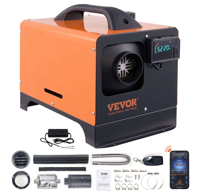 Dyzelinis oro šildytuvas Vevor XMZ-D1, 8kW, 12/220V