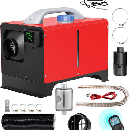 Dyzelinis šildytuvas 8 kW su 220V AC adapteriu
