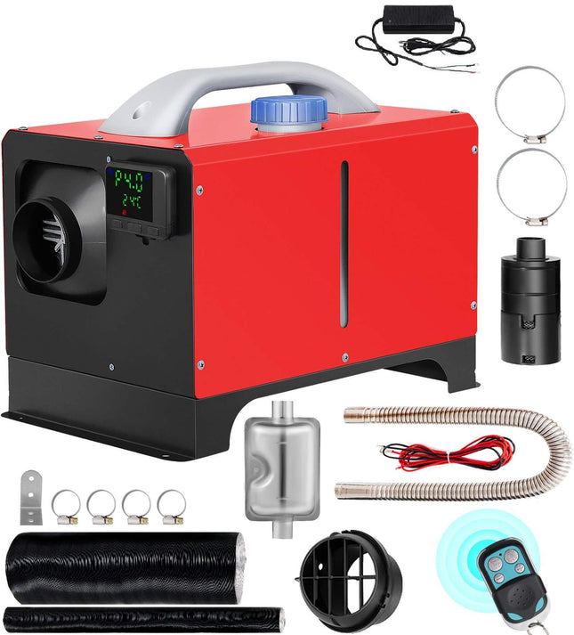 Dyzelinis šildytuvas 8 kW su 220V AC adapteriu