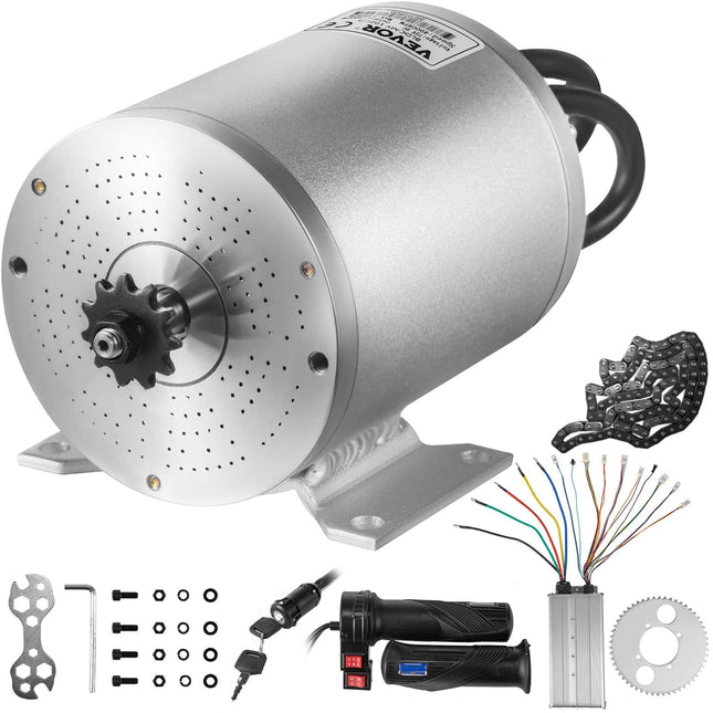 Bešepetėlinis variklio komplektas Vevor, 72V 3000W