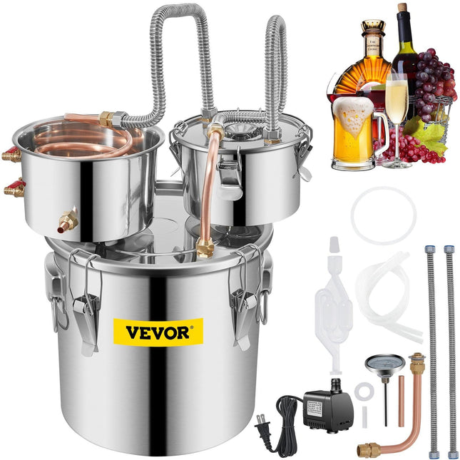 Vevor alkoholio distiliavimo sistema 50l