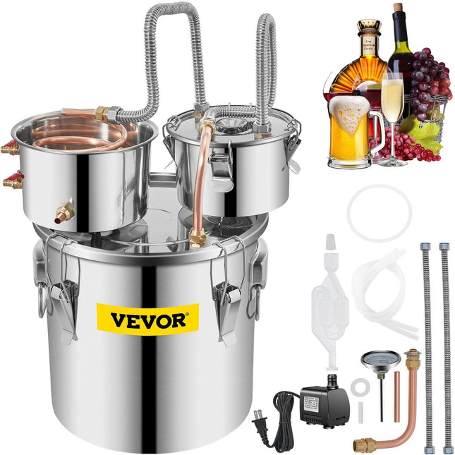 Vevor alkoholio distiliavimo sistema 20L