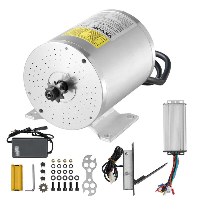 Bešepetėlis DC elektrinis variklis, 48V, 1800W