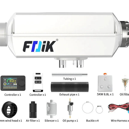 Dyzelinis oro šildytuvas FDIK 5kW 12/24V su Bluetooth