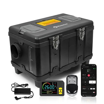 Dyzelinis šildytuvas Sunster TB10, 8 kW 12/24 V, 220 V su Bluetooth valdymu