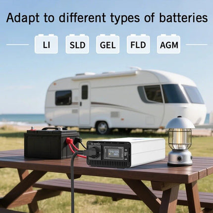 Grynos sinuso bangos inverteris FDIK S3, 4000W 12V