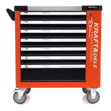 Įrankių spintelė 258 dalių Kraft & Dele KD1067