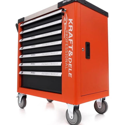 Įrankių spintelė 258 dalių Kraft & Dele KD1067