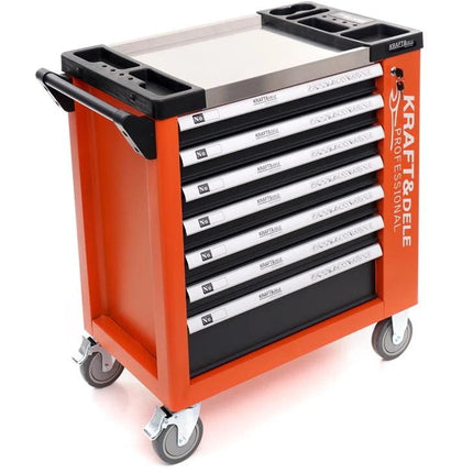 Įrankių spintelė 258 dalių Kraft & Dele KD1067