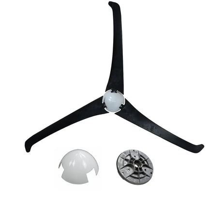 60 cm vėjo jėgainės sparnai su flanšu ir kūgiu