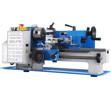 Mini metalo tekinimo staklės VEVOR 7x12, 400W