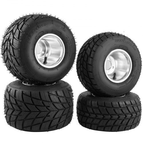 Kartingo ratai VEVOR 10x4.50-5 / 11x6.0-5, 4 vnt. komplektas