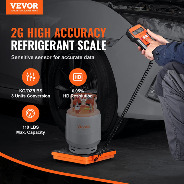 Skaitmeninės šaltnešio svarstyklės VEVOR LX-36575A, 50 kg