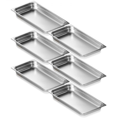 Gastronominiai indai VEVOR UCT8112-6, 6 vnt., 9,25 l
