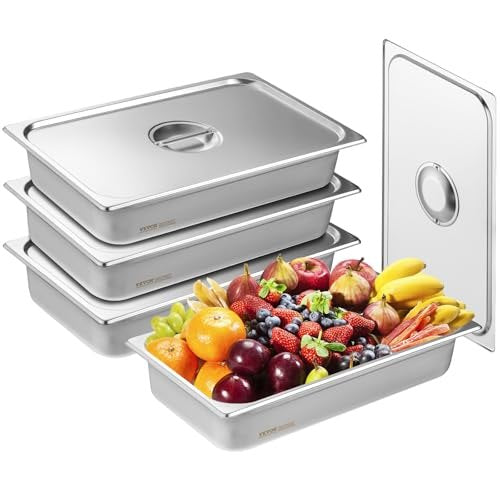 Gastronominiai indai VEVOR UCT8114L-4, 4 vnt.