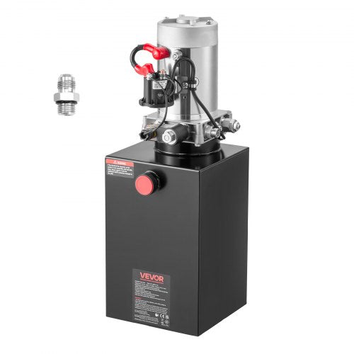 Hidraulinė stotelė VEVOR TDDC12V-1.6KW-D-15L, 15 l talpa
