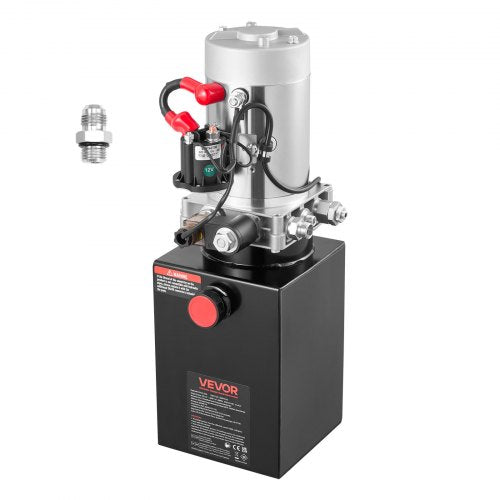 Hidraulinė stotelė VEVOR TDDC12V-1.6KW-D-6L, 6 l talpa