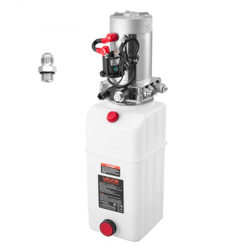 Hidraulinė stotelė VEVOR TDDC12V-1.6KW-D-6L, 12V 1.6kW