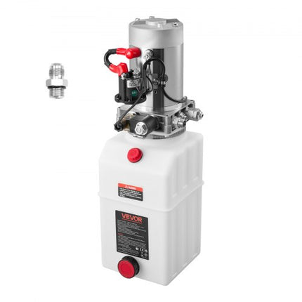 Hidraulinė stotelė VEVOR TDDC12V-1.6KW-D-7L, 7 l talpa