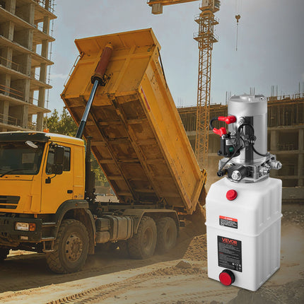 Hidraulinė stotelė VEVOR TDDC12V-1.6KW-D-7L, 7 l talpa