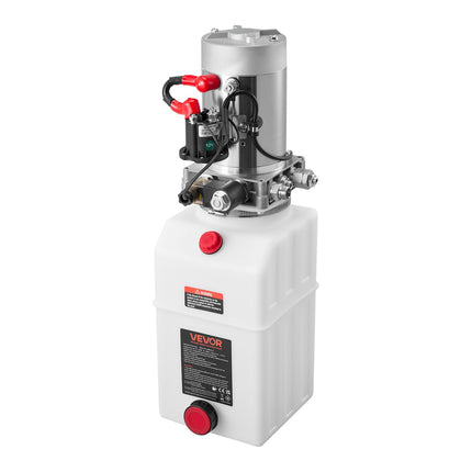 Hidraulinė stotelė VEVOR TDDC12V-1.6KW-D-7L, 7 l talpa