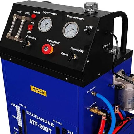 Automatinė pavarų dėžės alyvos keitimo stotelė VEVOR DC 12V, 0-60 PSI
