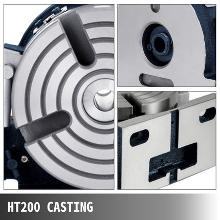Sukamasis stalas VEVOR 150 mm, vertikalus ir horizontalus