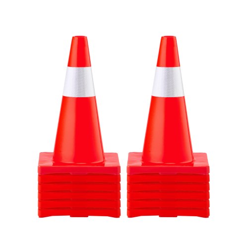 Kelio kūgiai VEVOR 12 vnt. rinkinys, 45,7 cm aukščio