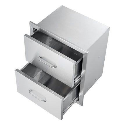 Lauko virtuvės stalčiai VEVOR KM-CTG-2302-SKU13, 2 dalių