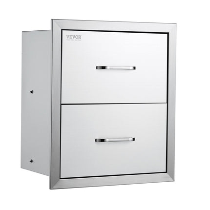 Lauko virtuvės stalčiai VEVOR KM-CTG-2302-SKU13, 2 dalių