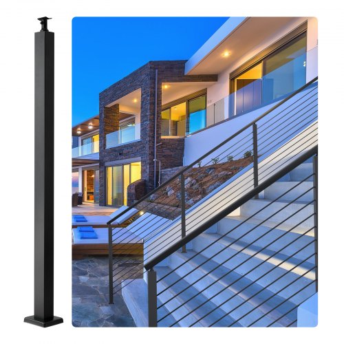 Turėklų stulpas VEVOR HR-008, 91,4 cm aukščio