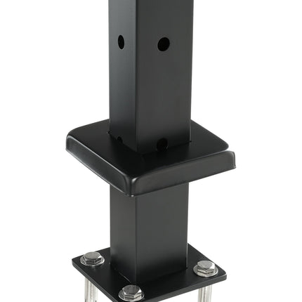 Kampinis trosinių turėklų stulpas VEVOR HR-016, 91,4 cm aukščio