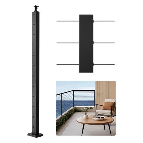 Turėklų stulpas VEVOR HR-018G, 106,7 cm aukščio