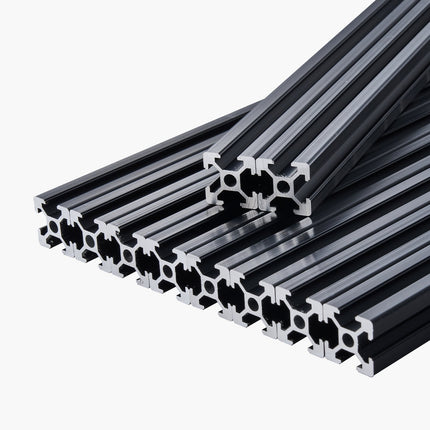 T formos aliuminio profilis VEVOR 2020, 2000 mm (10 vnt.)