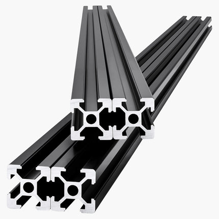 Aliuminio profilis VEVOR 2020 T-Slot, 1200 mm, 4 vnt.