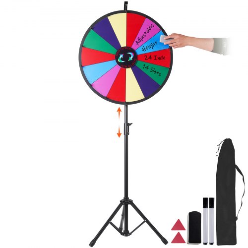 Laimės ratas VEVOR UPZP-24T, 61 cm skersmens