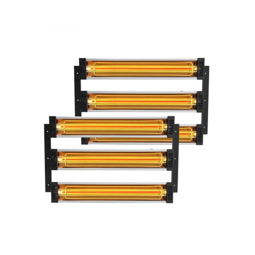 Infraraudonųjų spindulių džiovinimo lempa VEVOR 2 x 3, 3000 W