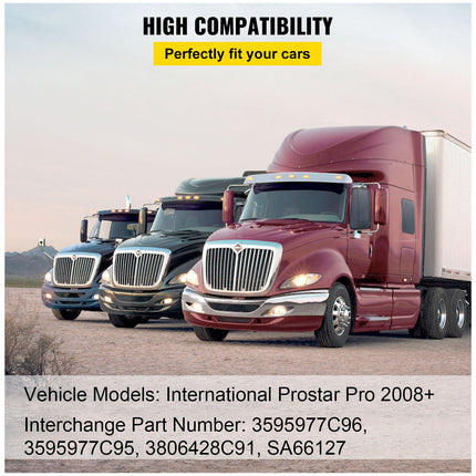 Galinės kabinos pneumatinės pagalvės VEVOR International Prostar 2008+, 2 vnt. komplektas