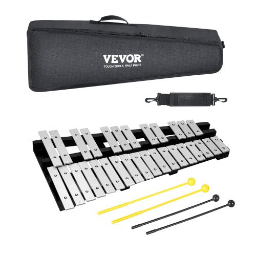 Ksilofonas (Glockenspiel) VEVOR KS-30, 30 natų