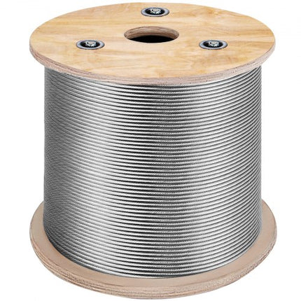 Plieninis trosas VEVOR T316, 3,2 mm skersmens