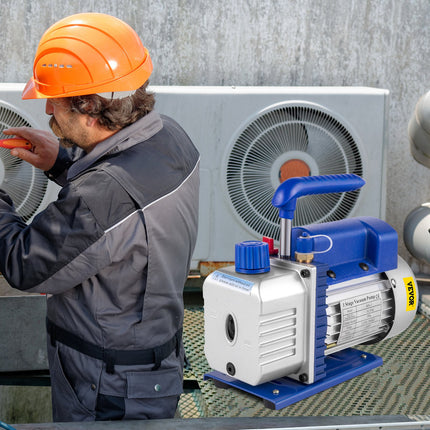 Šaldymo agento vakuuminio siurblio komplektas VEVOR 3CFM 1/4HP, 84 l/min